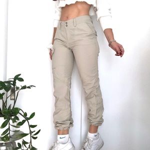 Beige Columbia Cargo pants